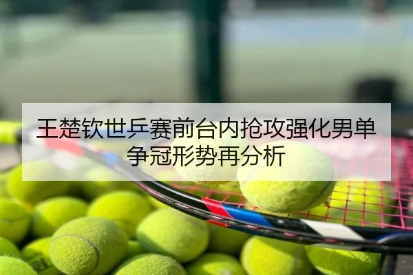 王楚钦世乒赛前台内抢攻强化男单争冠形势再分析